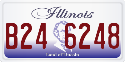 IL license plate B246248