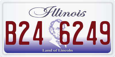 IL license plate B246249