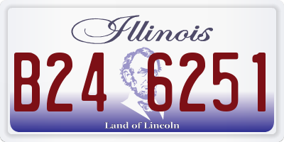 IL license plate B246251