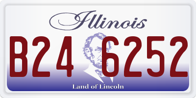 IL license plate B246252