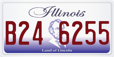 IL license plate B246255
