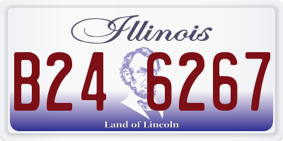 IL license plate B246267