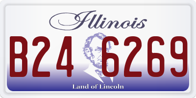 IL license plate B246269