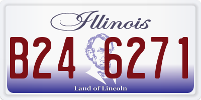 IL license plate B246271