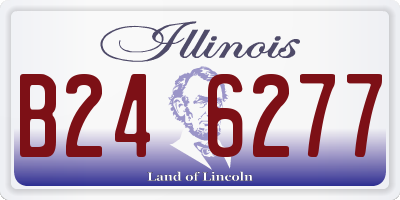 IL license plate B246277