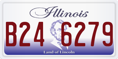 IL license plate B246279
