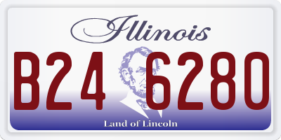 IL license plate B246280