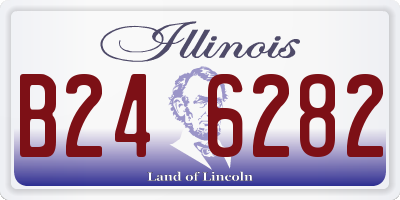 IL license plate B246282