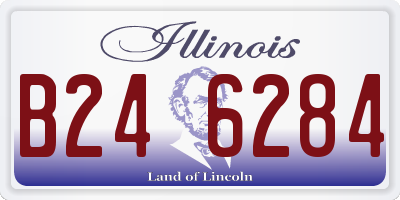 IL license plate B246284