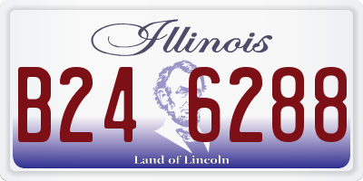 IL license plate B246288