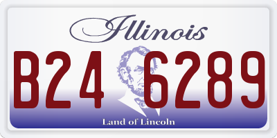 IL license plate B246289