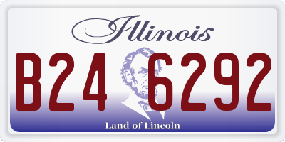 IL license plate B246292