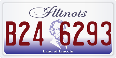 IL license plate B246293