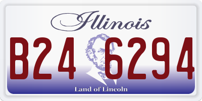 IL license plate B246294