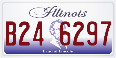 IL license plate B246297