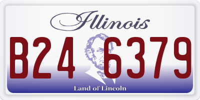 IL license plate B246379