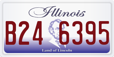 IL license plate B246395