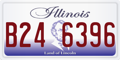 IL license plate B246396