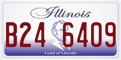 IL license plate B246409
