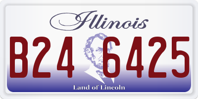 IL license plate B246425