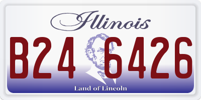 IL license plate B246426