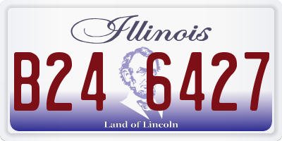 IL license plate B246427