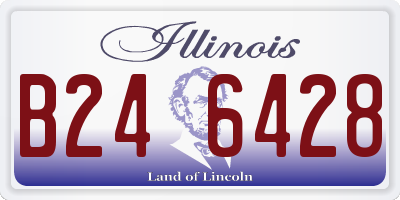 IL license plate B246428