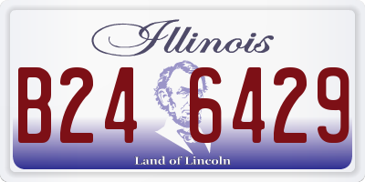 IL license plate B246429
