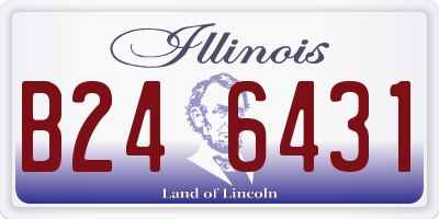 IL license plate B246431