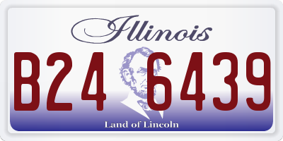 IL license plate B246439