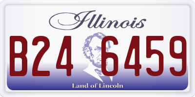 IL license plate B246459