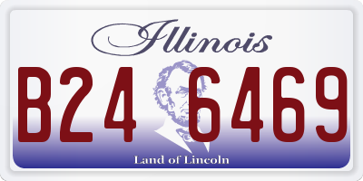 IL license plate B246469