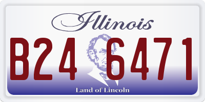 IL license plate B246471