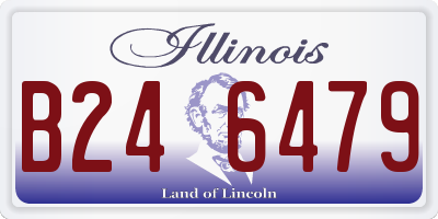 IL license plate B246479