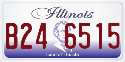 IL license plate B246515
