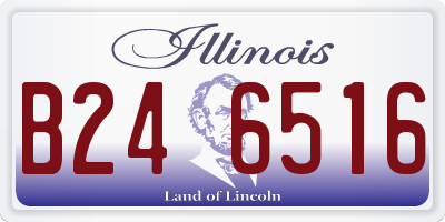 IL license plate B246516