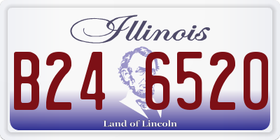 IL license plate B246520