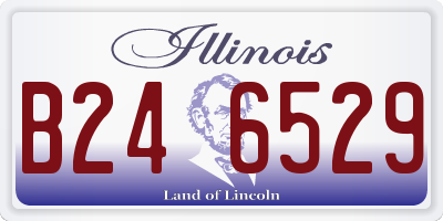 IL license plate B246529