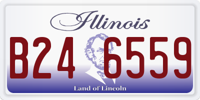 IL license plate B246559