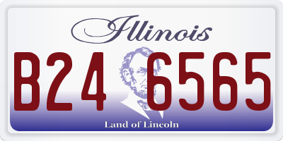IL license plate B246565