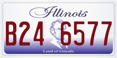 IL license plate B246577