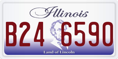 IL license plate B246590