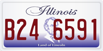 IL license plate B246591