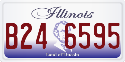 IL license plate B246595