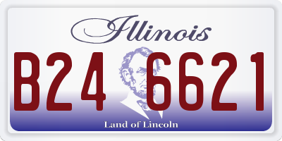 IL license plate B246621