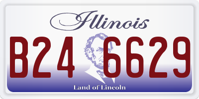 IL license plate B246629