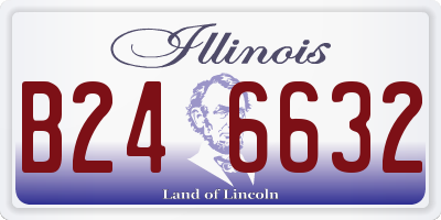 IL license plate B246632
