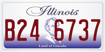 IL license plate B246737