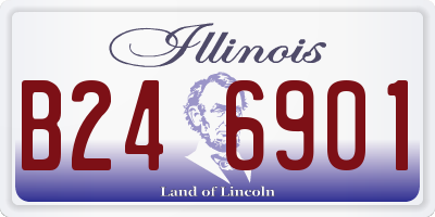 IL license plate B246901