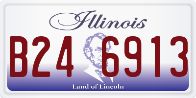 IL license plate B246913